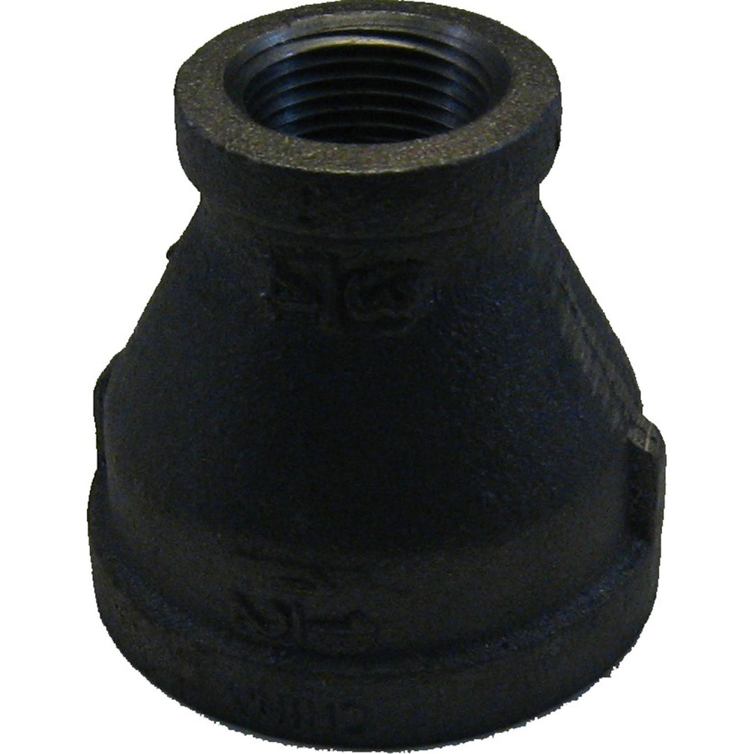 1-1/2"x3/4" Black Iron Bell Reducer