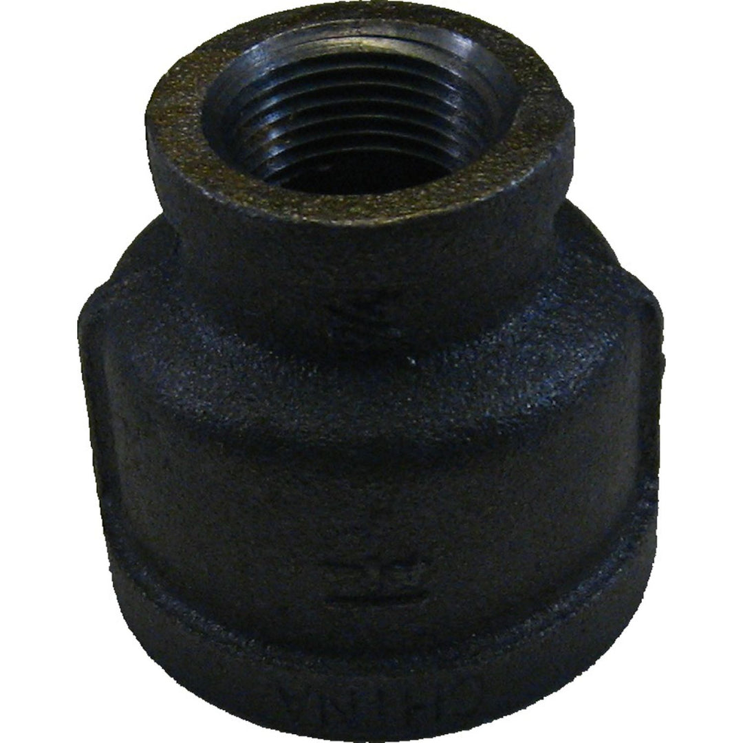 1-1/4"x3/4" Black Iron Bell Reducer