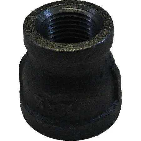 3/4"x1/2" Black Iron Bell Reducer