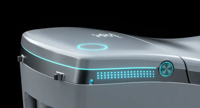 Hands‑Free Smart Toilet with Heated Seat, UV Sterilization, Aromatherapy, and ToeTouch Control
